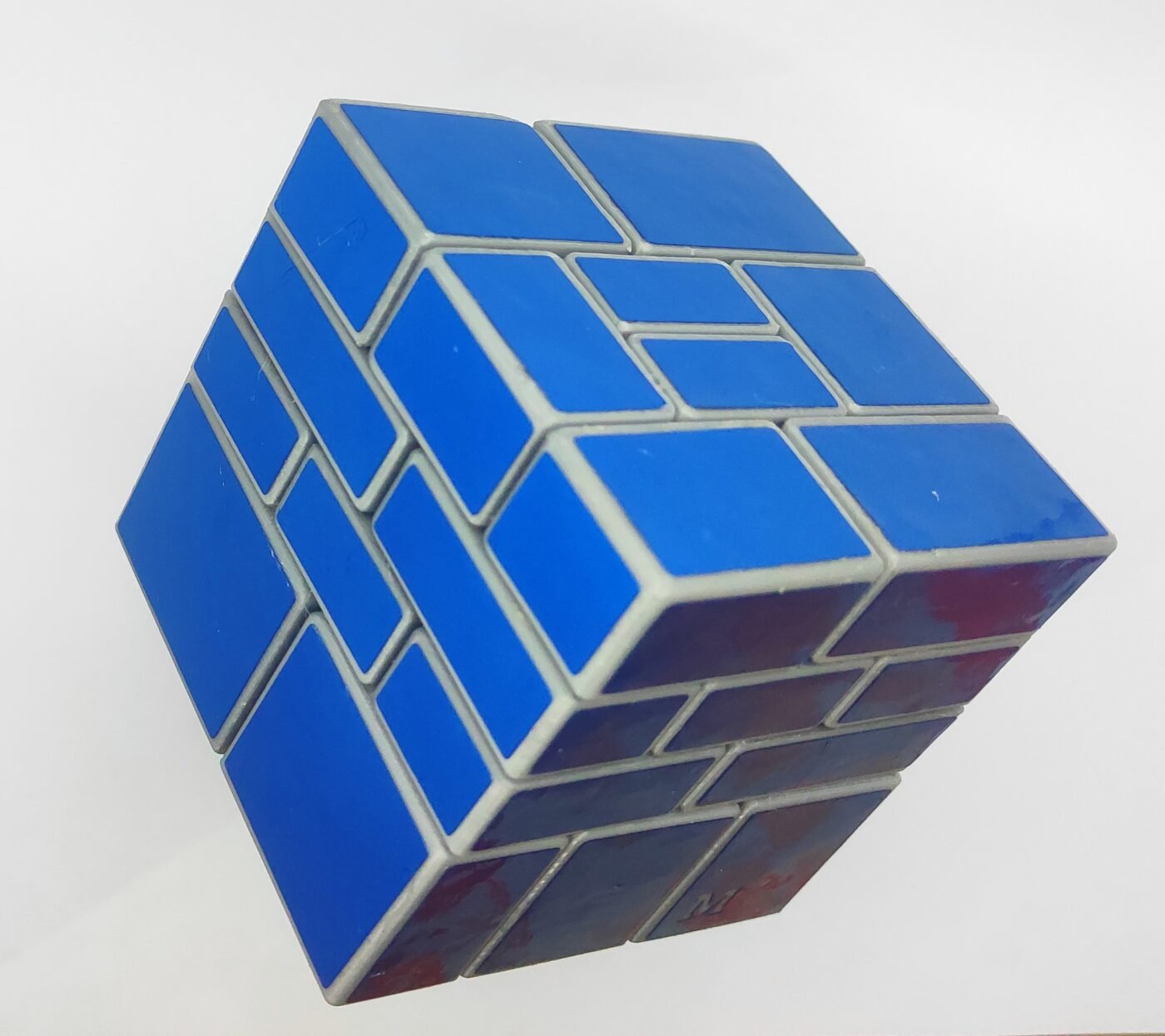 4x4x4 Burr Mirror Cube