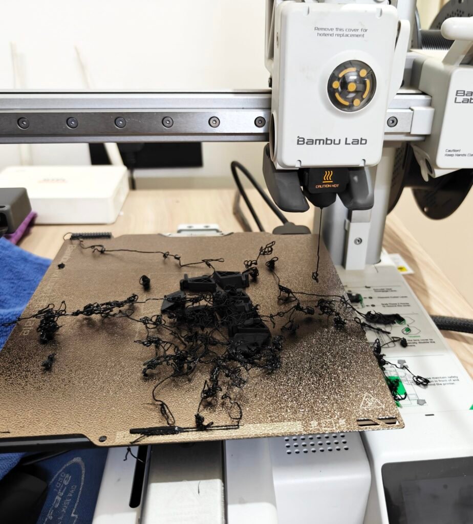 The Making 6 Failed 3d print